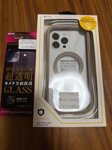 iPhone 15ProMax iFace ケース megsafe対応 cameraガラス保護フィルムセット 新品未使用