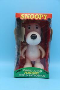 70s Determined SNOOPY Action Doll/ボックス付き/ヴィンテージ スヌーピー アクションドール/ヴィンテージ/182201500