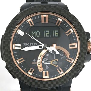 美品 世界限定1300本 CASIO カシオ PROTREK プロトレック 腕時計 PRW-7000X-1 電波ソーラー タフソーラー マルチバンド6 動作確認済み