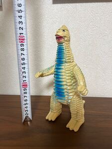 当時物 ウルトラ怪獣 ブルマァク レッドキング マルサン パチ怪獣 ソフビ　現状品 M1号 ビンテージ ブルー