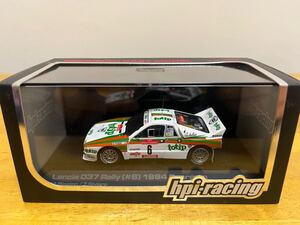 HPI racing 1/43 Lancia ランチア 037 Rally ラリー (#6) 1984 サンレモ M.ビアシオン