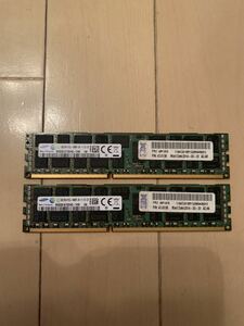 ☆作動品★12A★SAMSUNG 8GB 2Rx4 PC3L-10600R計16GB ☆