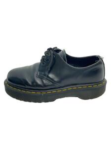 Dr.Martens◆ブーツ/UK4/GRY/1461/紐破損有