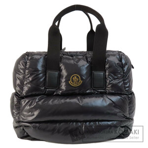 MONCLER モンクレール ロゴ トートバッグ ナイロン素材 レディース 中古