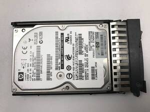 【中古パーツ】 HP DG0146FARVU 2.5インチ 507283-001 SAS ハードディスク マウンタ付き 　146GB HDD 正常/健康品　■SAS-234