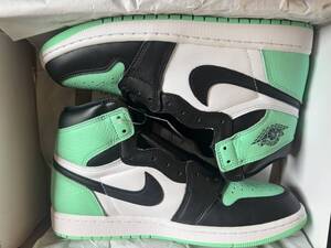 【新品未使用】AIR JORDAN 1 RETRO HIGH OG GREEN GLOW DZ5485-130【NIKE SNKRS 購入正規品】