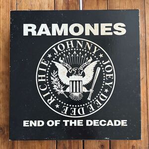 Ramones 1987 UK Press .. End Of The Decade 6LP Box Set .. With 3Post Card & Poster