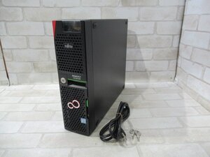 11158 Ω 新TTPC 2435k 富士通【 PRIMERGY TX1320 M4 】【 OS無 / Xeon E-2224 3.4GHz / HDD:1TB SATA 2.5インチ×4 / 16.0GB 】鍵付