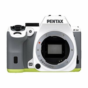 PENTAX デジタル一眼レフ PENTAX K-S2 ボディ (ホワイト×ライム) K-S2 BOD(中古品)