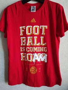 Tシャツ バイエルンミュンヘン Bayern Mnchen アディダス adidas 赤 ブンデスリーガー EUROPE 2013年優勝 現地で購入