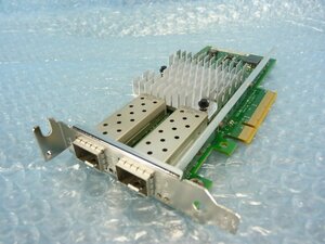 1ONP // Dell 0942V6(943V6) Intel X520 Dual Port 10Gb Ethernet Adapter SFP+ 80mmブラケット // Dell PowerEdge R430 取外 //在庫1