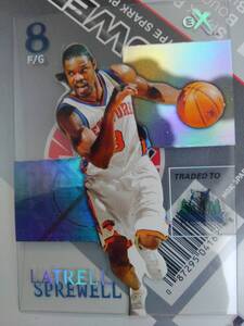 】Fleer 2003-2004 Skybox Ex】№60/Latrell Sprewell●