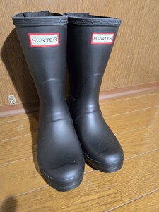 HUNTER レインブーツ ブラック 長靴 ハンター