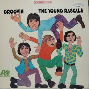 PROMO日本ATLANTIC盤LP 見本盤 緑青ラベル The Young Rascals / Groovin