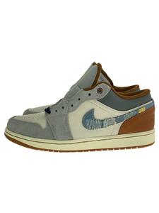 NIKE◆AIR JORDAN 1 LOW SE/28.5cm/グレー/レザー/FZ5042-041