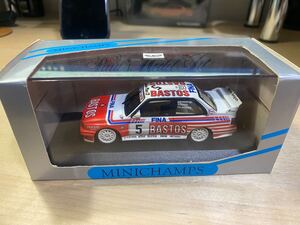 ミニチャンプス BMW M3 E30 Spa 24hours Race 1992 優勝 No5　J-M.Martin-S.Soper-C.Danner　スパ２４時間 Winner　FINA BUSTOS