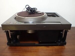 豊G300/直〇DENON DP-100 デノン ターンテーブル 説明書付 ジャンク品〇