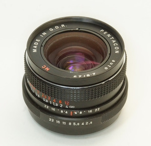 ドイツ製 PENTACON auto 2.8/29 Red MC M42 160RN-769 A/M切替レバー