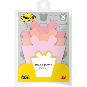 まとめ得 【10個セット】 3M Post-it ポストイット シルエットノート 強粘着 プレゼント 3M-SSS-PRX10 x [2個] /l