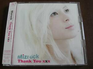 Mizrock ◆ Thank You xxx (初回盤・DVD付) ◆ 帯付