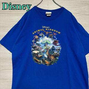 【入手困難】Disney ディズニー　Animal Kingdom アニマルキングダム Tシャツ　XLサイズ　ヴィンテージ　00s ダイナソー　半袖　海外輸入