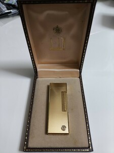 ダンヒル dunhill 喫煙具 ガスライター ゴールド 喫煙グッズ ライター Dunhill ローラー式 ゴールドカラー