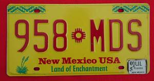 アメリカ合衆国のナンバープレート　ニューメキシコ州