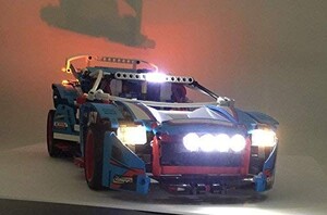 MOC LEGO レゴ テクニック 42077 20077 ラリーカー Rally Car LED ライト キット DL110