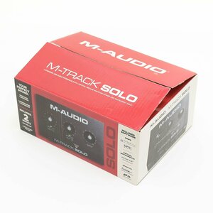 ▽530140 未使用品 M-AUDIO オーディオインターフェース M-Track Solo