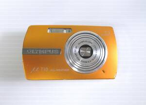 オリンパス コンパクトデジタルカメラ μ 710 オレンジ☆OLYMPUS デジタルカメラ デジカメ M710 ALL-WEATHER