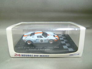 スパーク 1/64 フォード GT40 ♯9 ルマン 1968 優勝車 Ford Le Mans Winner Spark