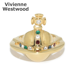 ヴィヴィアンウエストウッド 指輪 64040037-R001 ゴールド Vivienne Westwood - M