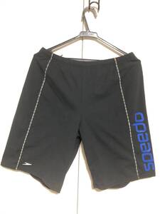 SPEEDO スピードスイムウェア 水着 黒 Oサイズ（used） ～ジム、プール、スイミング、トレーニング、トライアスロン～