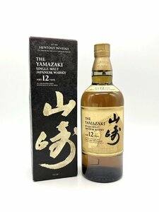 【東京都限定発送商品】【未開栓 箱付】SUNTORY 山崎12年 100周年記念 蒸留所ラベル 700ml 43％ シングルモルト ウイスキー 国産【古酒】