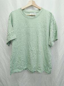 ◇ adidas アディダス 三つ葉 トレフォイル 半袖 Tシャツ カットソー サイズ0 グリーン系 メンズ P