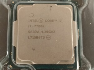 Intel Core i7-7700K 【CPU】