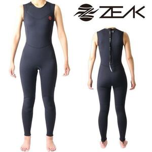 新品未使用　ZEAK　ウェットスーツ 女性用 ロングジョン ウェットスーツ　S