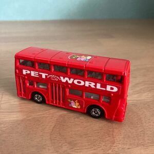 トミカ★ロンドンバス★ペットワールド PETWORLD★LONDON BUS★No.95★★TOMY★コレクション★TOMICA★ミニカー ★送料220★おもちゃ1977