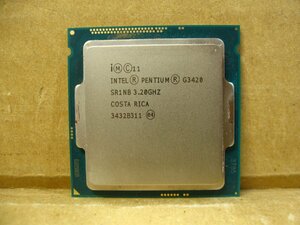 ▽Intel Pentium G3420 3.20GHz SR1NB 3M 5GT/s 53W LGA1150 中古 インテル