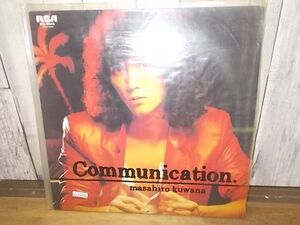 b1440　LP　【A-A-有】　桑名正博/Communication