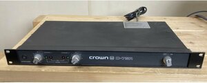 CROWN D75A メインアンプ 名機 コスパ最強！