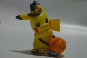 ★P800☆ポケモン　マスコット　ピカチュウ　オレンジかぼちゃ☆ポケトモンスター わくわくハロウィンマスコット