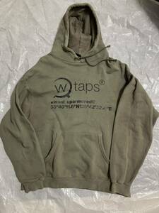 WTAPS ダブルタップス SCREEN プルオーバー　パーカー 04