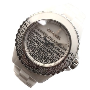 シャネル CHANEL J12ウォンテッドドゥシャネル　33mm H7419 ホワイト セラミック 腕時計 レディース 中古