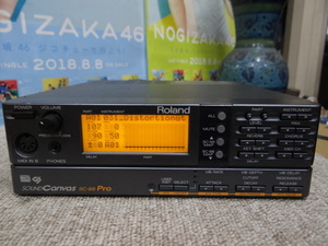 kh00366 ROLAND ローランド◆DTM-88PW SoundCanvas SC-88Pro◆通電OK 本体のみ　中古品