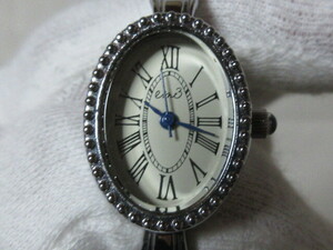 ◆EMＢ？　レディース　QUARTZ　3針　ファッション　腕時計　JAPAN　MOVT　TH-5883　電池切れ