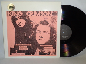 KING　CRIMSON/LIVE 1969(LIMITED 200)TMOQ（ラベル違い）　LP