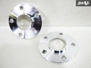 未使用 社外 メーカー不明 ホイール スペーサー PCD 120 5H 5穴 厚み 10mm ハブ径 約72.8mm 2枚 セット ワイトレ 在庫有 即納 棚27A