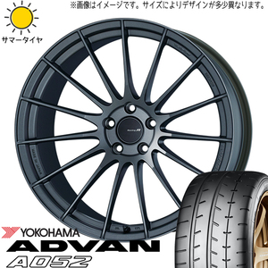 235/40R18 サマータイヤホイールセット ランエボ etc (YOKOHAMA ADVAN A052 & RS05RR 5穴 114.3)