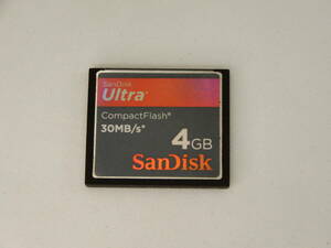サンディスク SanDisk Ultla コンパクトフラッシュカード 4GB 30MB/s